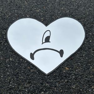Bad Bunny Heart Mirror